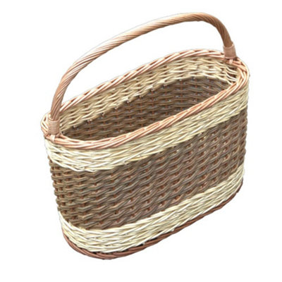 Hamper S010/Home Wicker Picnic Shopping Basket Red