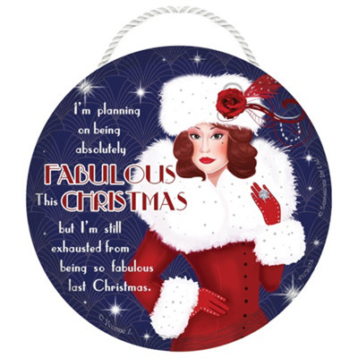 Fabulous This Christmas Hanging Plaque from B&Q