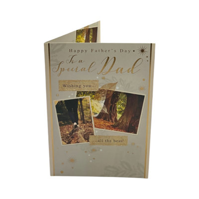 To A Special Dad Photographic Forest Design Father's Day Card from B&Q