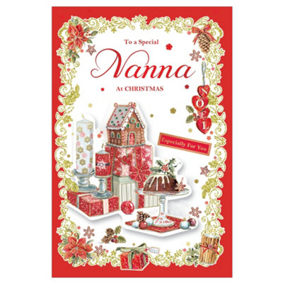 To A Special Nanna Especially For You Beautiful Christmas Card from B&Q