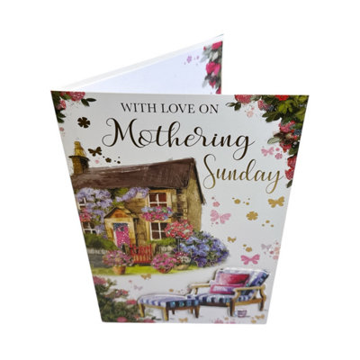 Mothering Sunday House Design Mother's Day Card from B&Q