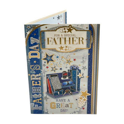 For A Special Father Men's Accessories Design Father's Day Card from B&Q