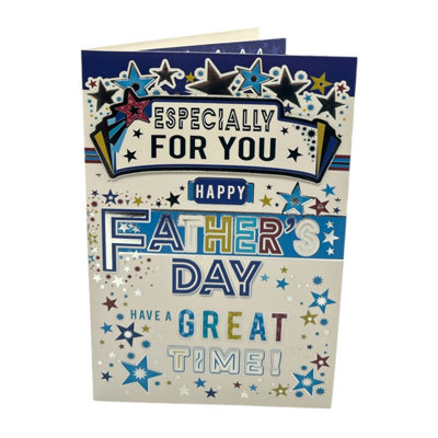 Especially For You Star Brust Design Father's Day Card from B&Q