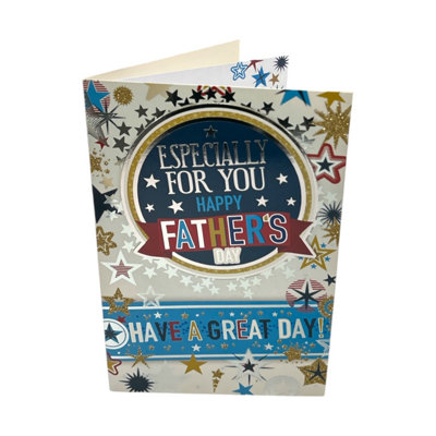 Especially For You Star Brust Design Father's Day Card from B&Q
