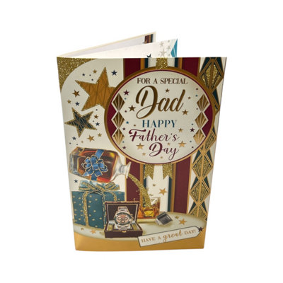 For A Special Dad Gift Boxes Design Father's Day Boxed Card from B&Q