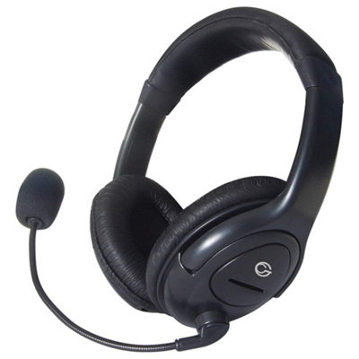 Active Gear Computer Gear Multimedia Stereo Headset With Boom Microphone from B&Q