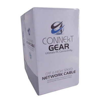 Kenable Cat6 Cca Stranded 24Awg Utp Network Utp Ethernet Cable Reel Lsoh 305M from B&Q