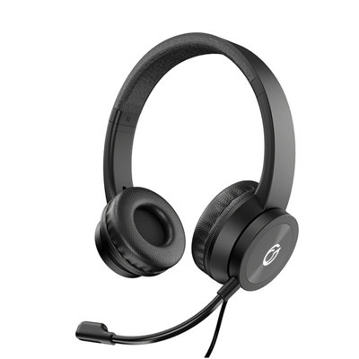 Connekt Gear Wired Overhead Headset With Boom Microphone