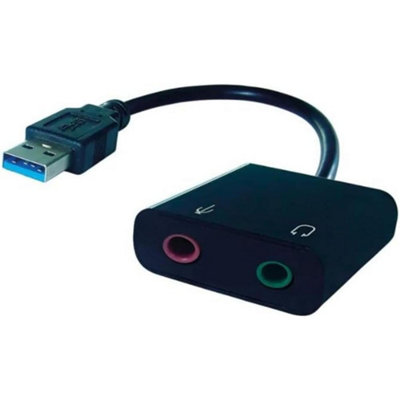 Connekt Gear  USB-A 2x3.5mm Stereo Jack Adapter A Male Female  - Image 7