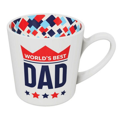 Global Journey Gifts Novelty MugWorlds Best Dad from B&Q