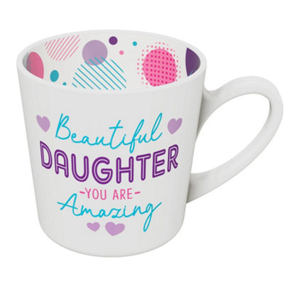 Global Journey Gifts Novelty MugBeautiful Daughter from B&Q