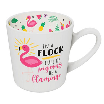 Global Journey Gifts Novelty MugBe A Flamingo from B&Q