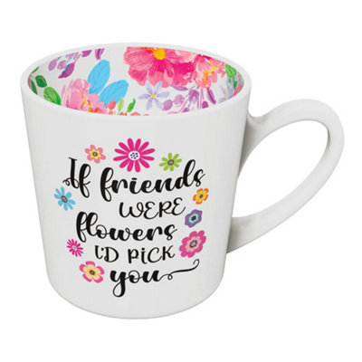 Global Journey Gifts Novelty MugIf Friends Were Flowers from B&Q
