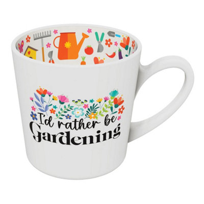 Global Journey Gifts Novelty MugRather Be Gardening from B&Q