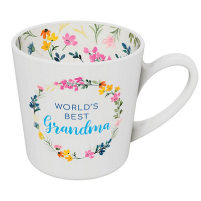 Global Journey Gifts Novelty MugWorlds Best Grandma from B&Q