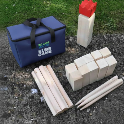 Big Game Hunters Scandinavian Kubb Viking Chess Game from B&Q