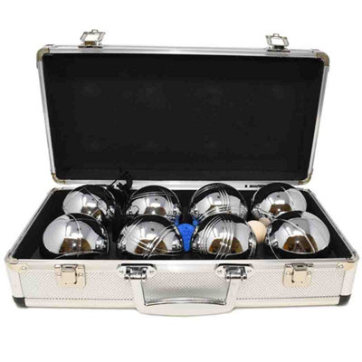 Big Game Hunters Boules Set In Metal BoxPremium Boules Petanque Set With Rust Free Protection from B&Q