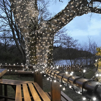 Festive LightsConnectpro 5M White Outdoor Ip65 Connectable Led Christmas Fairy String LightsNo Plug from B&Q