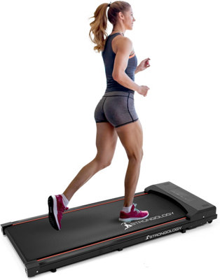 Centurion Supports Strongology Home/office Ultra Quiet 560W Adjustable Speed Slimline Evolution Treadmill With Led DisplayFully Assembled from B&Q