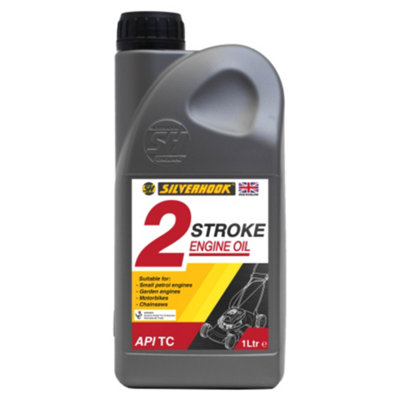 Silverhook 2 Stroke Engine Oil Lubricant Chainsaw Motorbike Scooter 1 Litre from B&Q