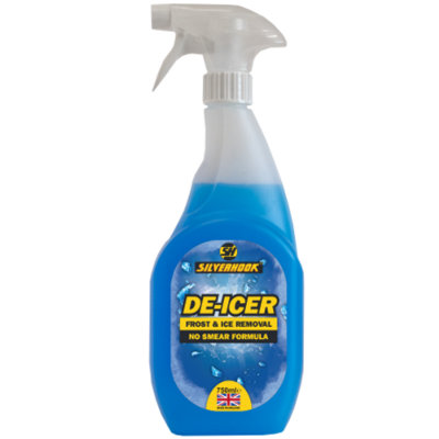 B&Q -  De-Icer Ice Frost Remover No Smear Trigger Spray 750Ml