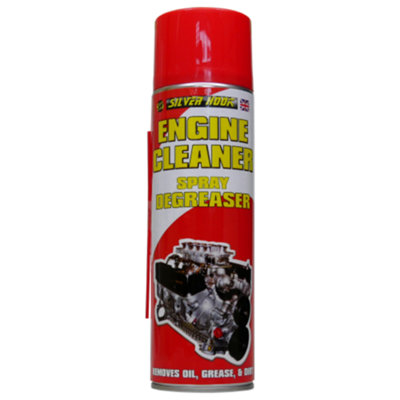 Silverhook Engine Degreaser Spray Cleaner Oil Grease Removes Dirt 500Ml from B&Q