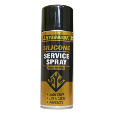 B&Q -  Silicone Spray Multi-Purpose High Temp Protection Lubricant 400Ml