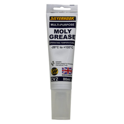Silverhook Moly Grease Multi Purpose 80Ml Friction Reducer & Lubricant Cv Joints from B&Q
