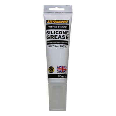Silverhook Silicone Grease Multi Purpose Water Proof Repellent General Lubricant 80Ml from B&Q
