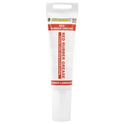Silverhook Red Rubber Grease Lubricant Hydraulic Braking Clutch Systems Prevent Drying 80Ml from B&Q