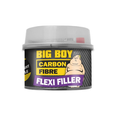 Silverhook Big Boy Carbon Fibre Flexi Filler Strong Ultra Light Plastic Metal Dents 250Ml from B&Q