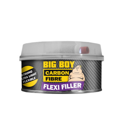 Silverhook Big Boy Carbon Fibre Flexi Filler Strong Plastic Metal Dents Holes 600Ml from B&Q