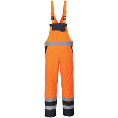 Portwest Contrast Bib & BraceUnlined from B&Q
