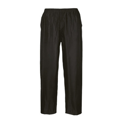 Portwest Waterproof Trousers S441Bk from B&Q