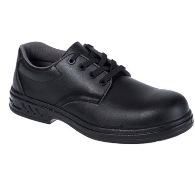 Portwest Steelite Laced Safety Shoe Black from B&Q