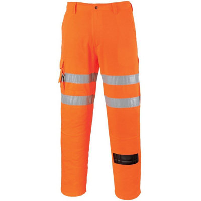 Portwest Rail Combat Trousers Rt46Or from B&Q