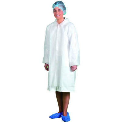 B&Q -  Disposable Visitors Coat