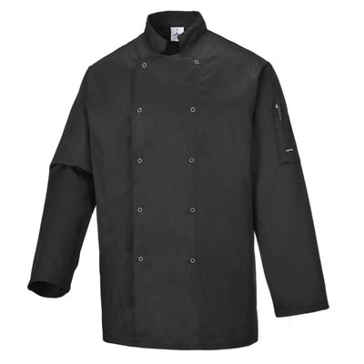 Portwest Suffolk Chefs Jacket C833 from B&Q
