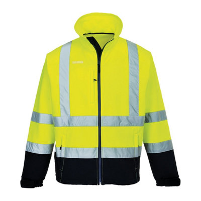 Portwest Hi-Vis Contrast Softshell (3L) from B&Q