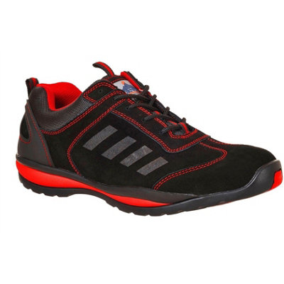 Portwest Steelite Lusum Safety Trainer Red from B&Q