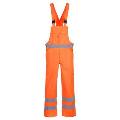 Portwest Hi-Vis Bib & BraceUnlined from B&Q