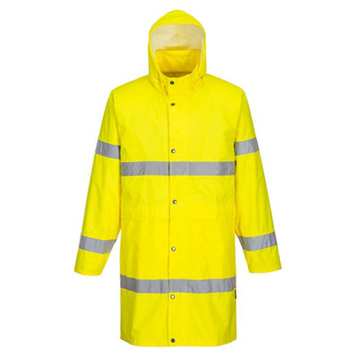 Portwest Hi-Vis Rain Coat H442 from B&Q