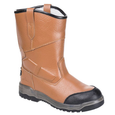 Portwest Steelite Pro Rigger Safety Boot Brown from B&Q