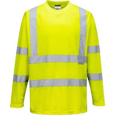 Portwest Hi-Vis Long Sleeved T-Shirt from B&Q