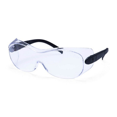 Portwest Ps30 Over-The-Glasses Safety Eyewear - Wraparound Otg Protection With Uv & Anti-Scratch