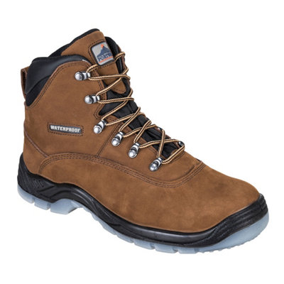 B&Q -  Steelite All Weather Safety Boot Brown