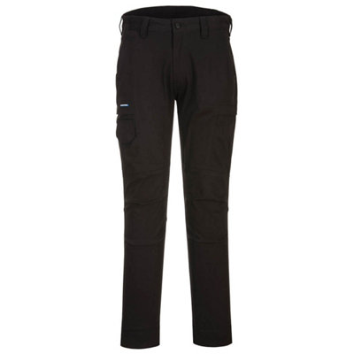 Portwest Kx3 Cargo Work Trousers Black36R from B&Q
