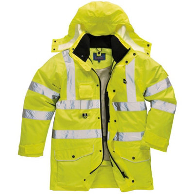 Portwest Hi-Vis 7-In-1 Traffic Jacket from B&Q