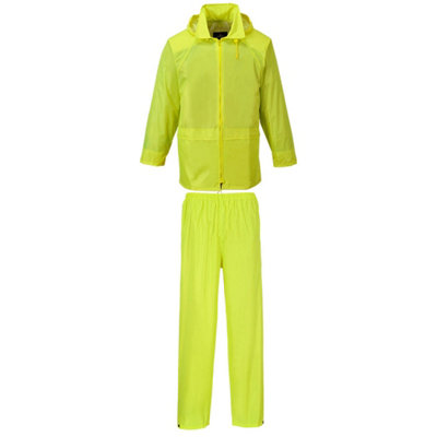 Portwest Pvc Coated Rain Suit L440 from B&Q