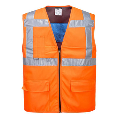 Portwest Hi-Vis Cooling Vest Cv02Or from B&Q